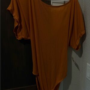 Orange Short Sleeve Top - free people